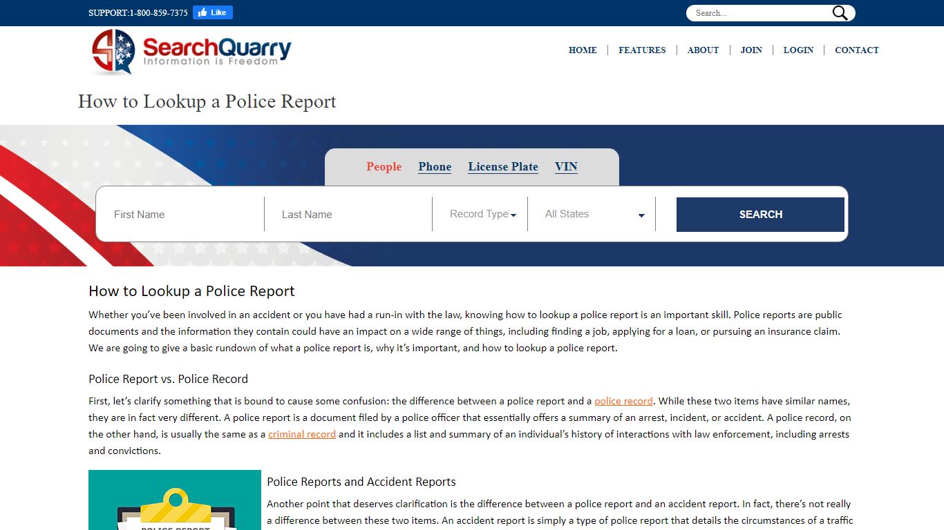 How to Lookup a Police Report | Enter a Name to View Police Records